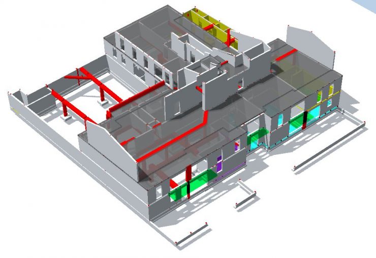 3D L'ECRIVAIN Allplan